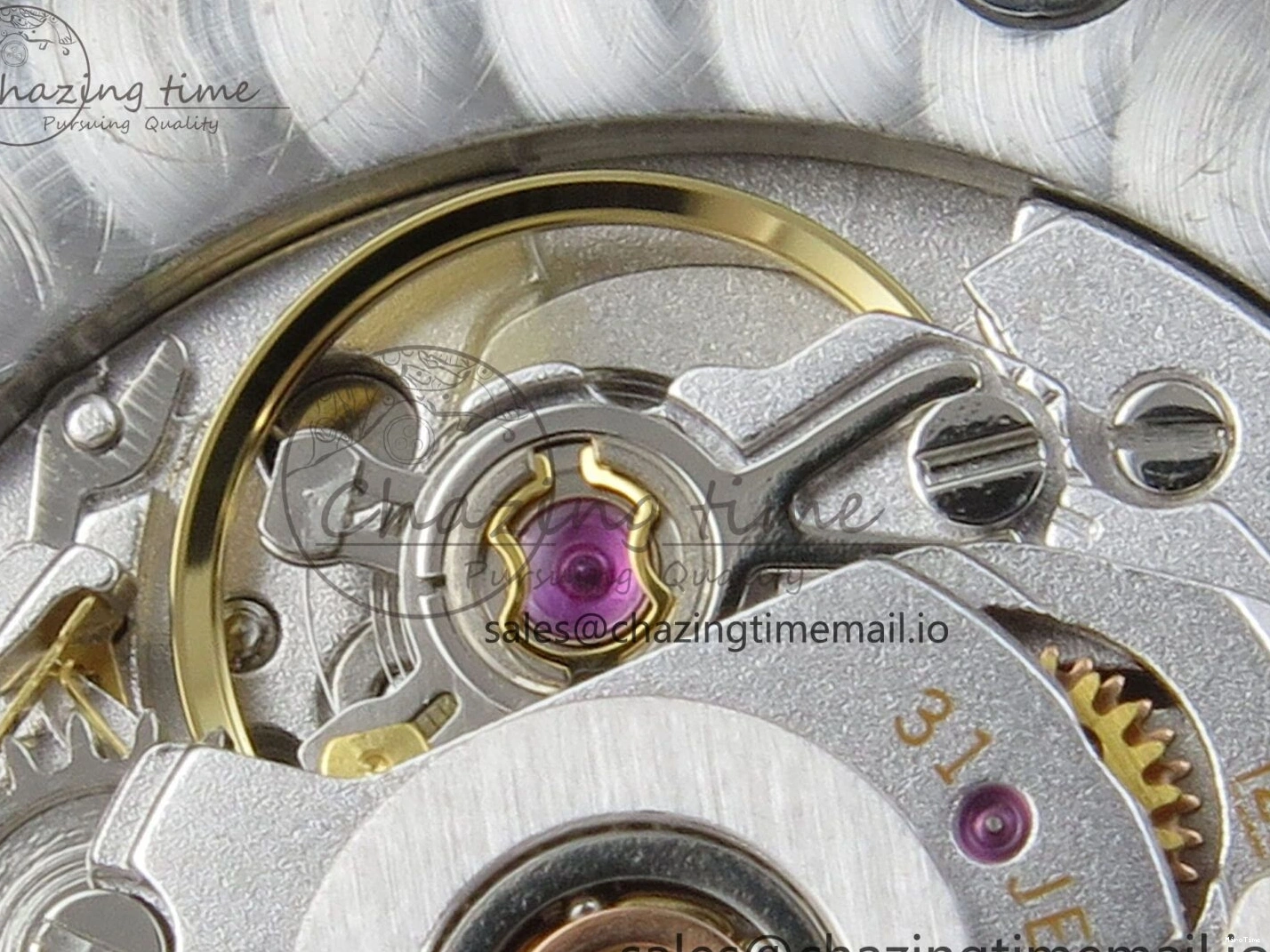 MiroTime 1226 DateJust 31 278274 THBF 1:1 Best Edition 904L Steel RG Roman Dial Diamonds Bezel on SS Jubilee Bracelet HZ Cal. Modern 37